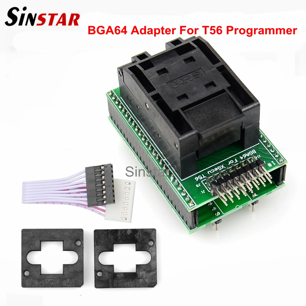 100% Оригинальный BGA64 адаптер IC socket (телефон) только для программатора XGECU T56 - купить