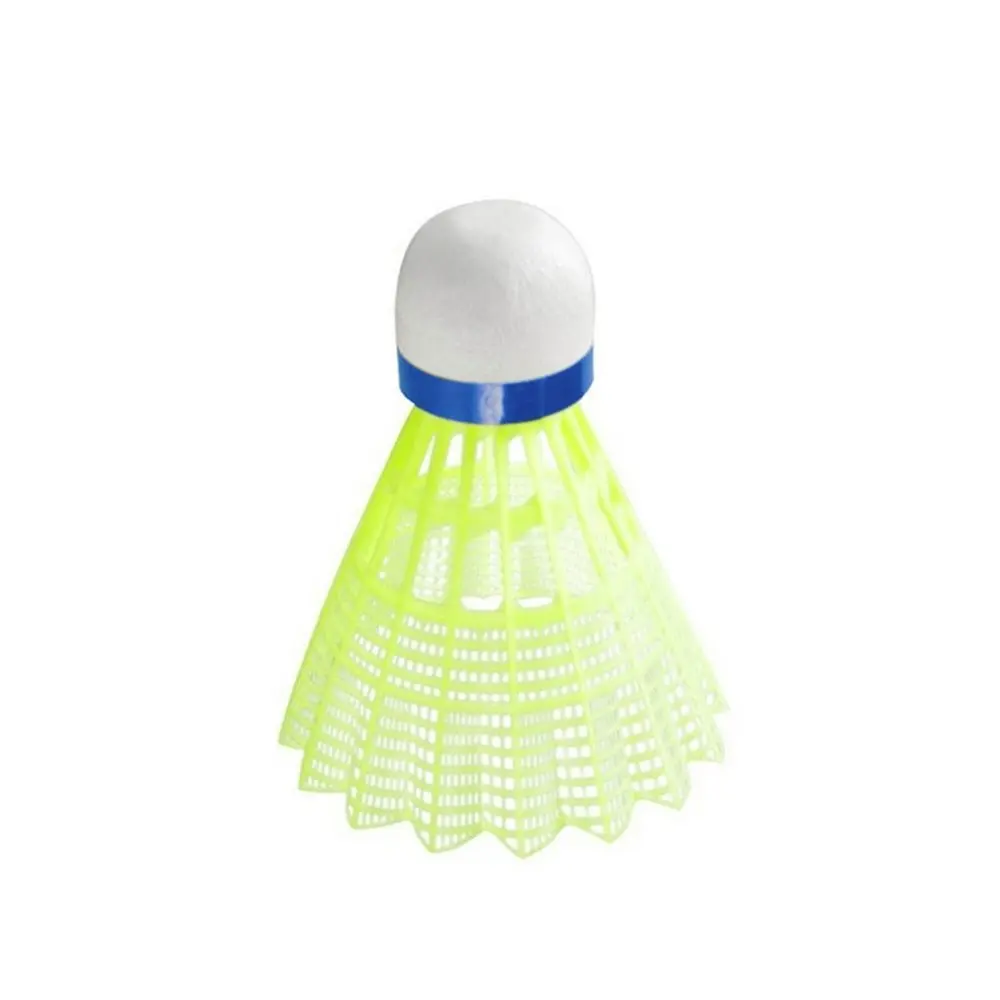 Super Durable And Light Plastic Yellow Nylon Badminton Ball Training Ball Plastic Shuttle Cork Wood Ball Head 
Super Durable And Light Plastic Yellow Nylon Badminton Ball Training Ball Plastic Shuttle Cork Wood Ball Head