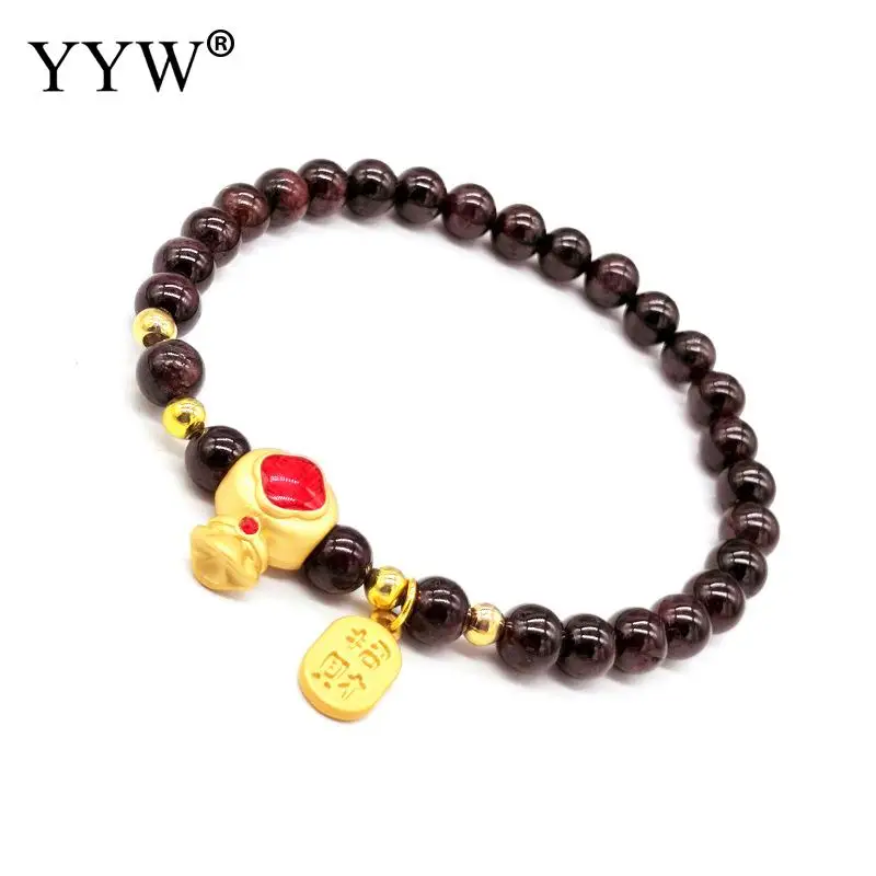 Natural Garnet Bracelets Aventurine Crystal Bracelet Mouse Pendant Bracelet For Female Daily Wear Length 19.6cm Or 20.6cm
Natural Garnet Bracelets Aventurine Crystal Bracelet Mouse Pendant Bracelet For Female Daily Wear Length 19.6cm Or 20.6cm
