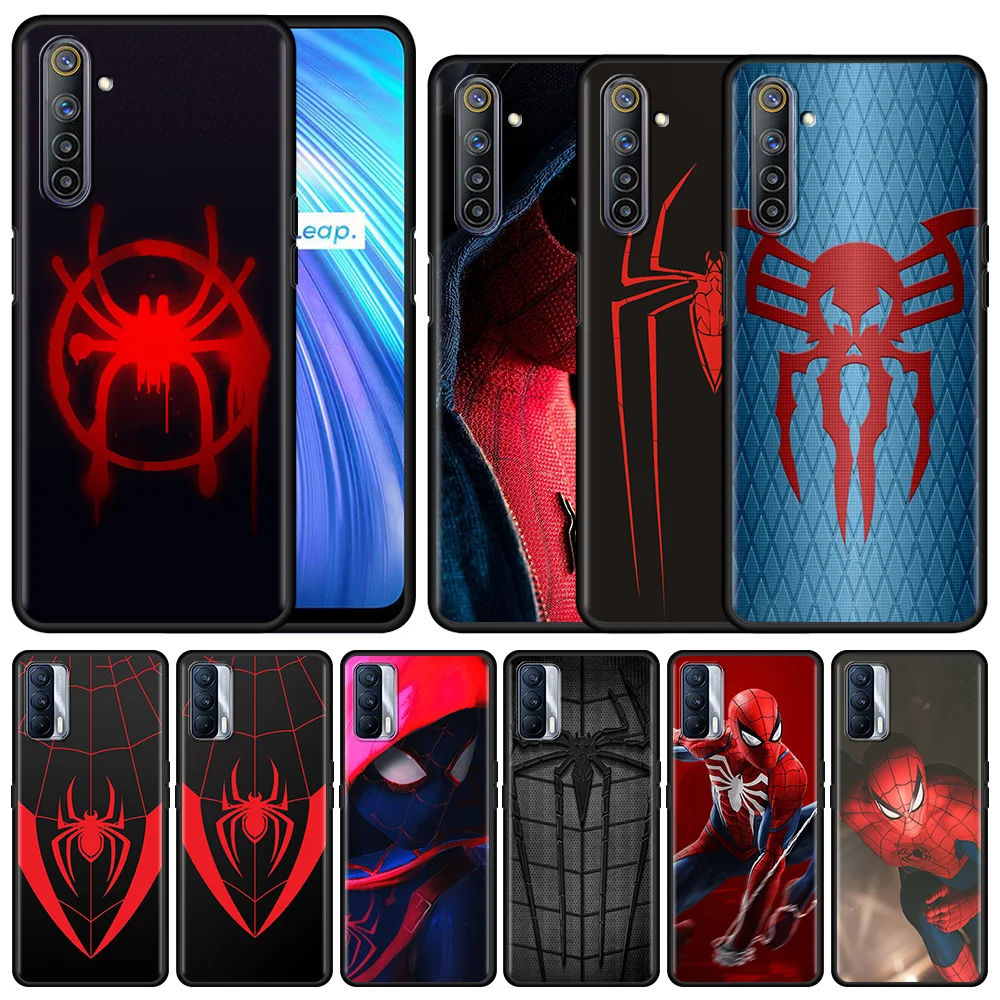 Phone Case For Realme 8 7 6 5 Pro C21 C3 C11(2021) C12 C15 C20A C21Y C25 XT GT Master Explorer Caso Spider-Man Logo
Phone Case For Realme 8 7 6 5 Pro C21 C3 C11(2021) C12 C15 C20A C21Y C25 XT GT Master Explorer Caso Spider-Man Logo