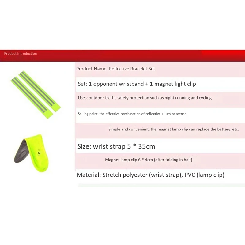 Reflective Bands for Arm Wrist Leg High Visibility Reflective Running Gear Reflectors Armband with Strobe Light 
Reflective Bands for Arm Wrist Leg High Visibility Reflective Running Gear Reflectors Armband with Strobe Light