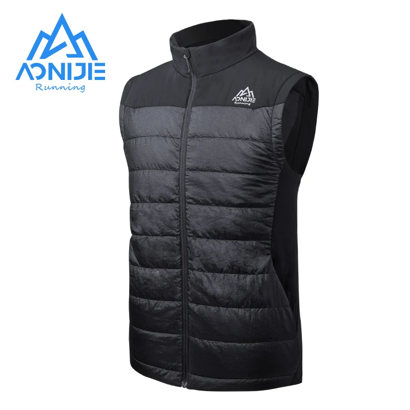 

AONIJIE F5107 легкий зимний мужской жилет без рукавов, куртка для бега, альпинизма, пешего туризма, велоспорта