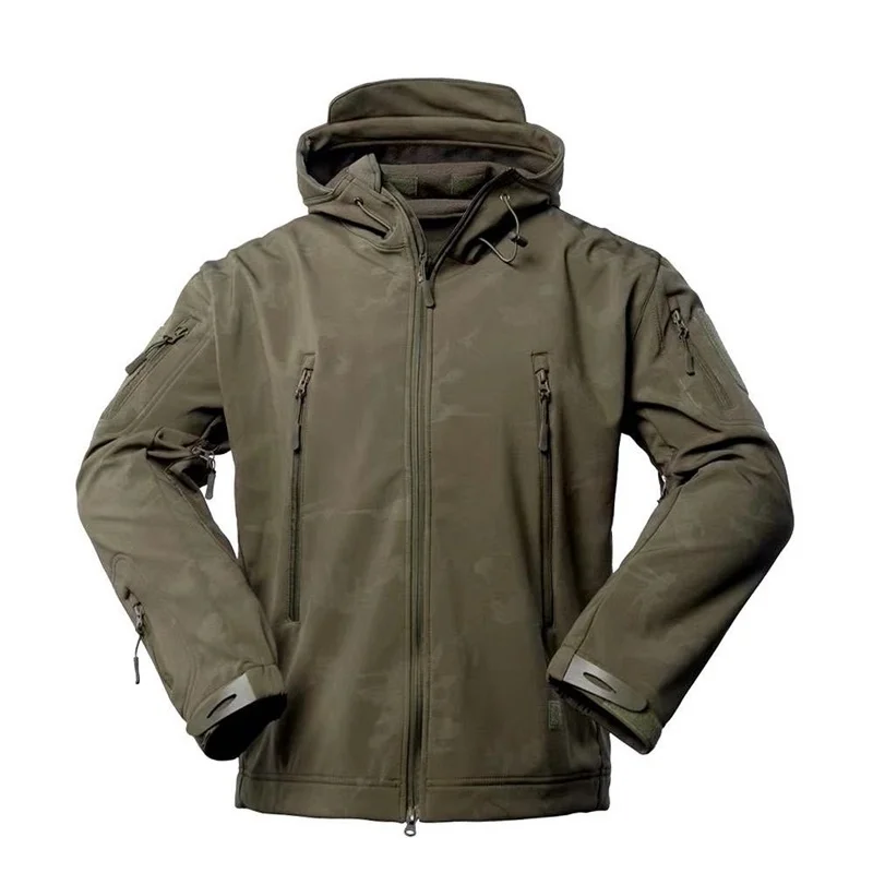 jacket High quality windproof waterproof warm tactical soft fleece outdoor assault coat camouflage men's coat skin
jacket High quality windproof waterproof warm tactical soft fleece outdoor assault coat camouflage men's coat skin