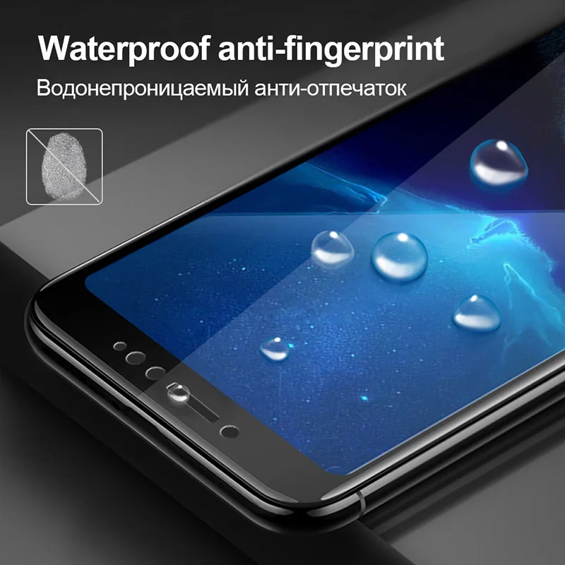 Защитное стекло 9D для xiaomi redmi Note 7 pro 2 шт. защитное на экран красная mi note 8 k20