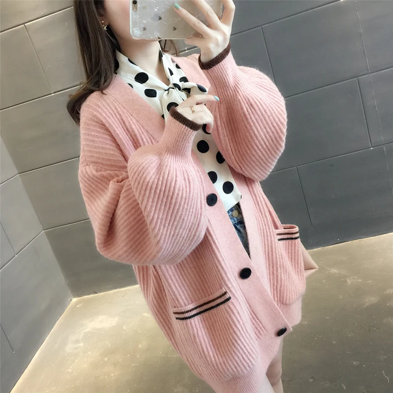 Sweater Women 4 Color Knitted Thin Soft Japan Harajuku Spring Autumn Cardigan Buttons Lattern Long Sleeve With Pocket B65
Sweater Women 4 Color Knitted Thin Soft Japan Harajuku Spring Autumn Cardigan Buttons Lattern Long Sleeve With Pocket B65