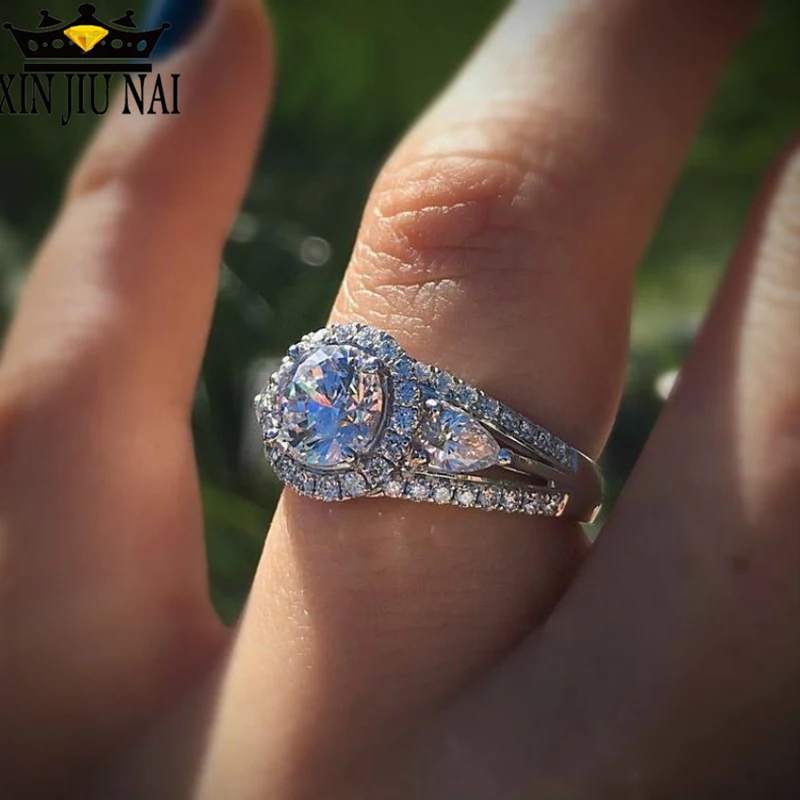 2019 cute fashion women's luxury crystal zircon ring fashion wedding jewelry promised engagement party diamond rings for women
2019 cute fashion women's luxury crystal zircon ring fashion wedding jewelry promised engagement party diamond rings for women
