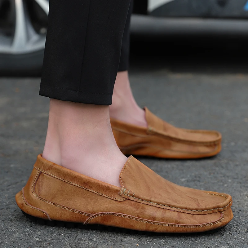 Mens Causal Shoes Casual Shoes 2020 New Men Breathable Black Leather Leisure Fashion Zapatos Informales De Hombre Spring
Mens Causal Shoes Casual Shoes 2020 New Men Breathable Black Leather Leisure Fashion Zapatos Informales De Hombre Spring