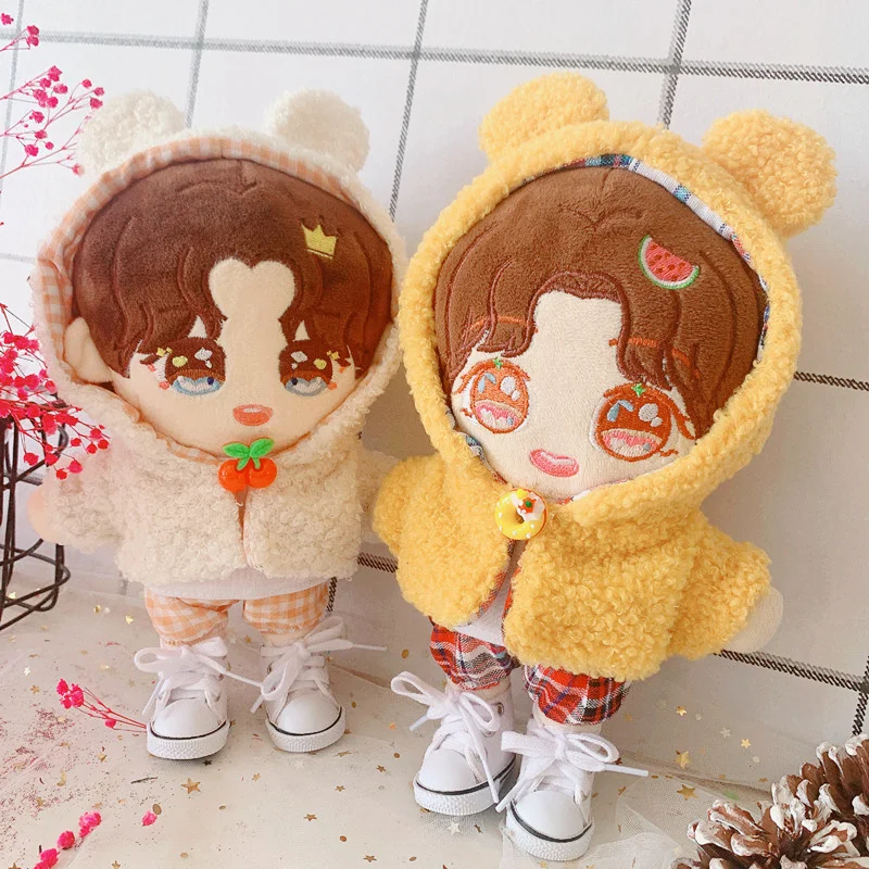Одежда для плюшевой куклы Star Idol, наряд для куклы 20 см, хлопковая одежда для куклы с медведем, рождественские подарки
Одежда для плюшевой куклы Star Idol, наряд для куклы 20 см, хлопковая одежда для куклы с медведем, рождественские подарки