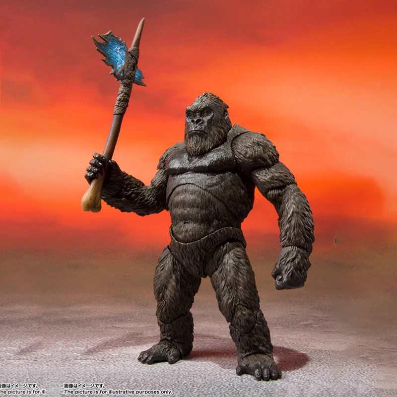 Bandai Godzilla Vs Kong S.H.Monsterarts KONG From Movie Action Figure Collection Model Kids Toys for Boys Gift
Bandai Godzilla Vs Kong S.H.Monsterarts KONG From Movie Action Figure Collection Model Kids Toys for Boys Gift