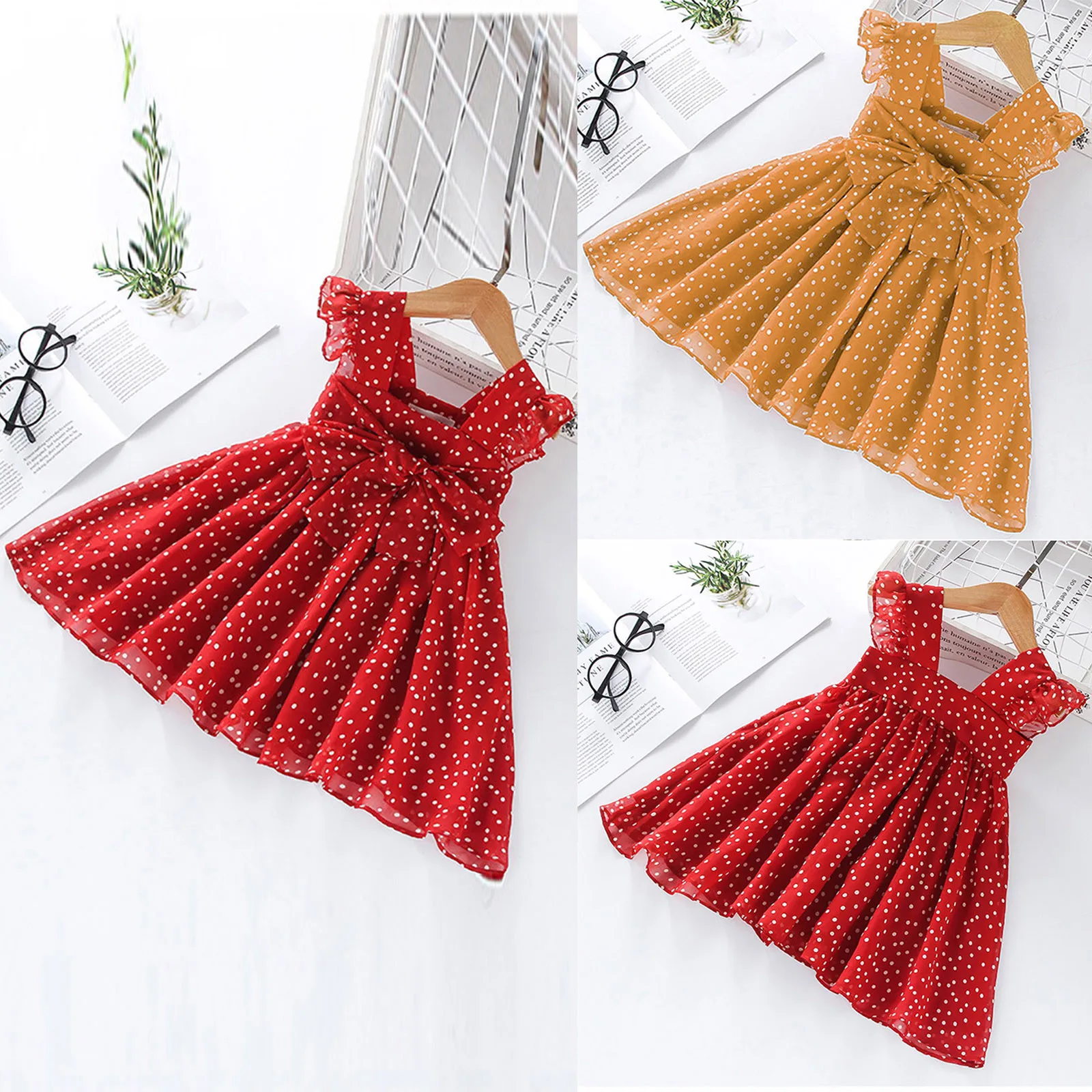 2021, модная одежда Для маленьких девочек, летнее Платье Для девочек с бантом, в западном стиле, в горошек, без рукавов, Платье принцессы, Для де... 
2021, модная одежда Для маленьких девочек, летнее Платье Для девочек с бантом, в западном стиле, в горошек, без рукавов, Платье принцессы, Для де...