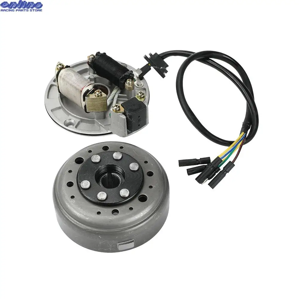 2 Coil Ignition Magneto Stator Flywheel Kit For YinXiang 140cc 1P56FMJ W063 W150-5 Horizontal Engine Motobike Motorcycle Scooer
2 Coil Ignition Magneto Stator Flywheel Kit For YinXiang 140cc 1P56FMJ W063 W150-5 Horizontal Engine Motobike Motorcycle Scooer