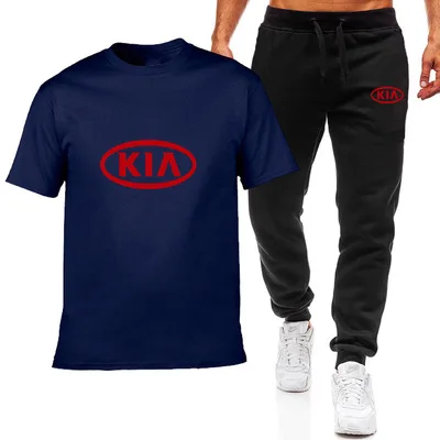 New Fashion Summer Men KIA Car Logo Print HipHop Casual Cotton Round NeckShort Sleeve high quality T-shirt+pants suit
New Fashion Summer Men KIA Car Logo Print HipHop Casual Cotton Round NeckShort Sleeve high quality T-shirt+pants suit