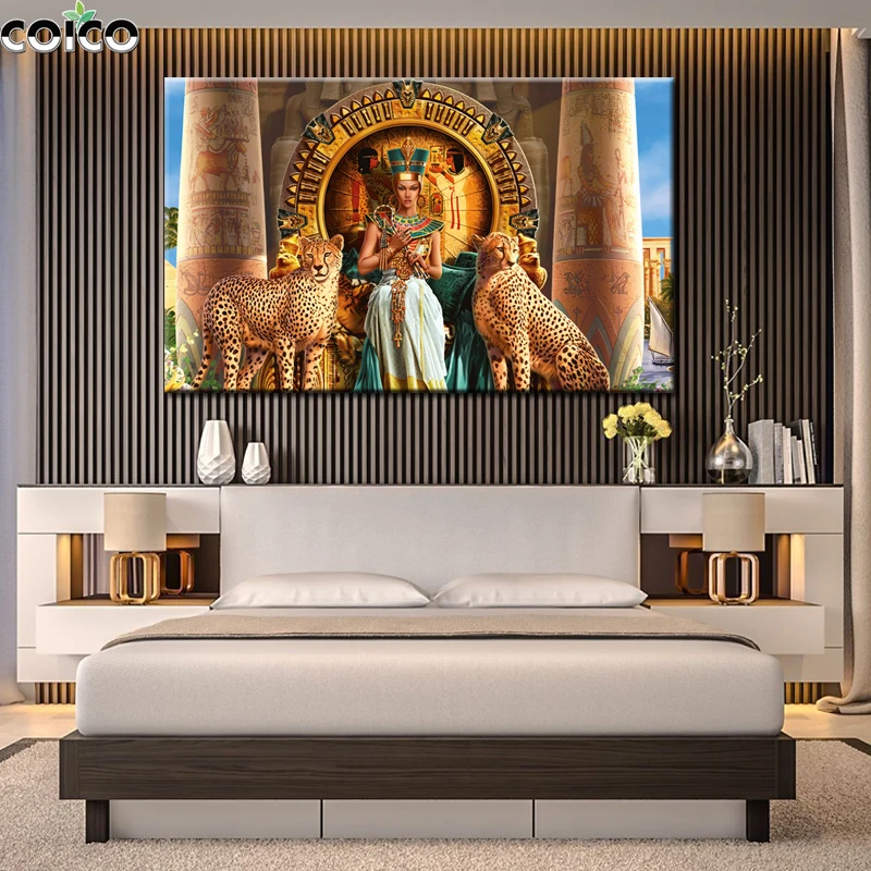 Woman Queen Leopard Tiger Print Canvas Painting Wall Home Decor Art Picture Animal Character Morden Room Decrative Posters
Woman Queen Leopard Tiger Print Canvas Painting Wall Home Decor Art Picture Animal Character Morden Room Decrative Posters