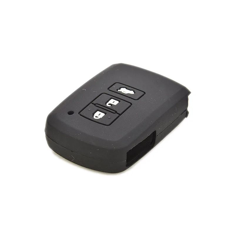 Силиконовый защитный чехол для ключа для Toyota Camry Avalon RAV4 Remote Smart Key, 3 кнопки, черный
Силиконовый защитный чехол для ключа для Toyota Camry Avalon RAV4 Remote Smart Key, 3 кнопки, черный