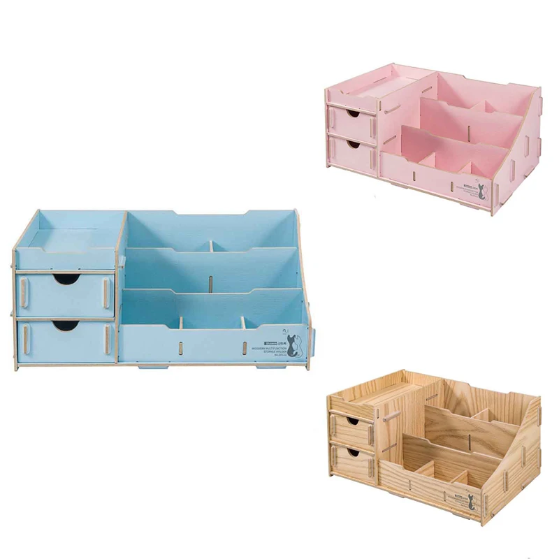 Glosen D9132 DIY Wooden Folder Storage Box Multi-Layer File Rack Book Stand Office Supplies
Glosen D9132 DIY Wooden Folder Storage Box Multi-Layer File Rack Book Stand Office Supplies