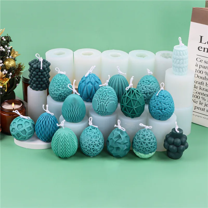 Christmas Candle Silicone Mold Easter Egg Diamond Egg Grid Egg Vertical Stripe Wavy Egg Mold Soap Aromatherapy Fondant Cake Mold
Christmas Candle Silicone Mold Easter Egg Diamond Egg Grid Egg Vertical Stripe Wavy Egg Mold Soap Aromatherapy Fondant Cake Mold