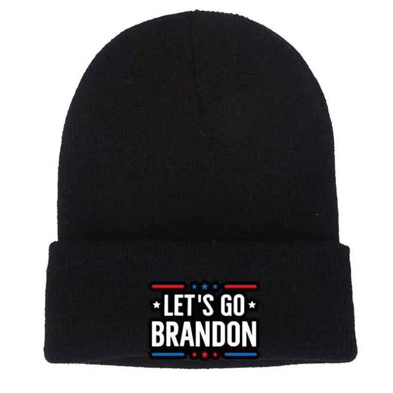 New LET'S GO BRANDON Print Beanies Hat Man Woman Fashion Winter Cap Knit Soft Caps Outdoor Warm Hats Wholesale
New LET'S GO BRANDON Print Beanies Hat Man Woman Fashion Winter Cap Knit Soft Caps Outdoor Warm Hats Wholesale