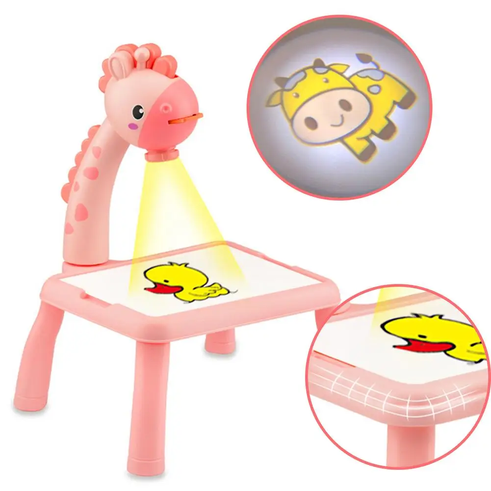 Children Led Projector Art Drawing Table Toys Kids Painting Board Desk writing Crafts Educational Learning Tools Toy for Girl
Children Led Projector Art Drawing Table Toys Kids Painting Board Desk writing Crafts Educational Learning Tools Toy for Girl