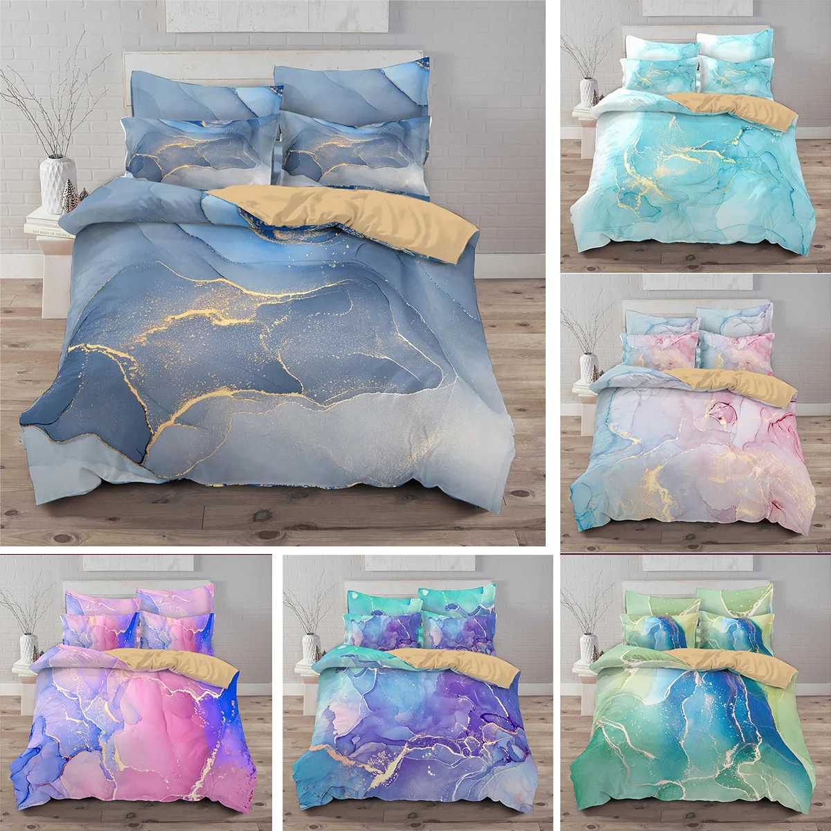 Chic Girly Marble Duvet Cover Colorful Glitter Turquoise Bedding Comforter Set Abstract Aqua Teel Blue Quilt Cover
Chic Girly Marble Duvet Cover Colorful Glitter Turquoise Bedding Comforter Set Abstract Aqua Teel Blue Quilt Cover