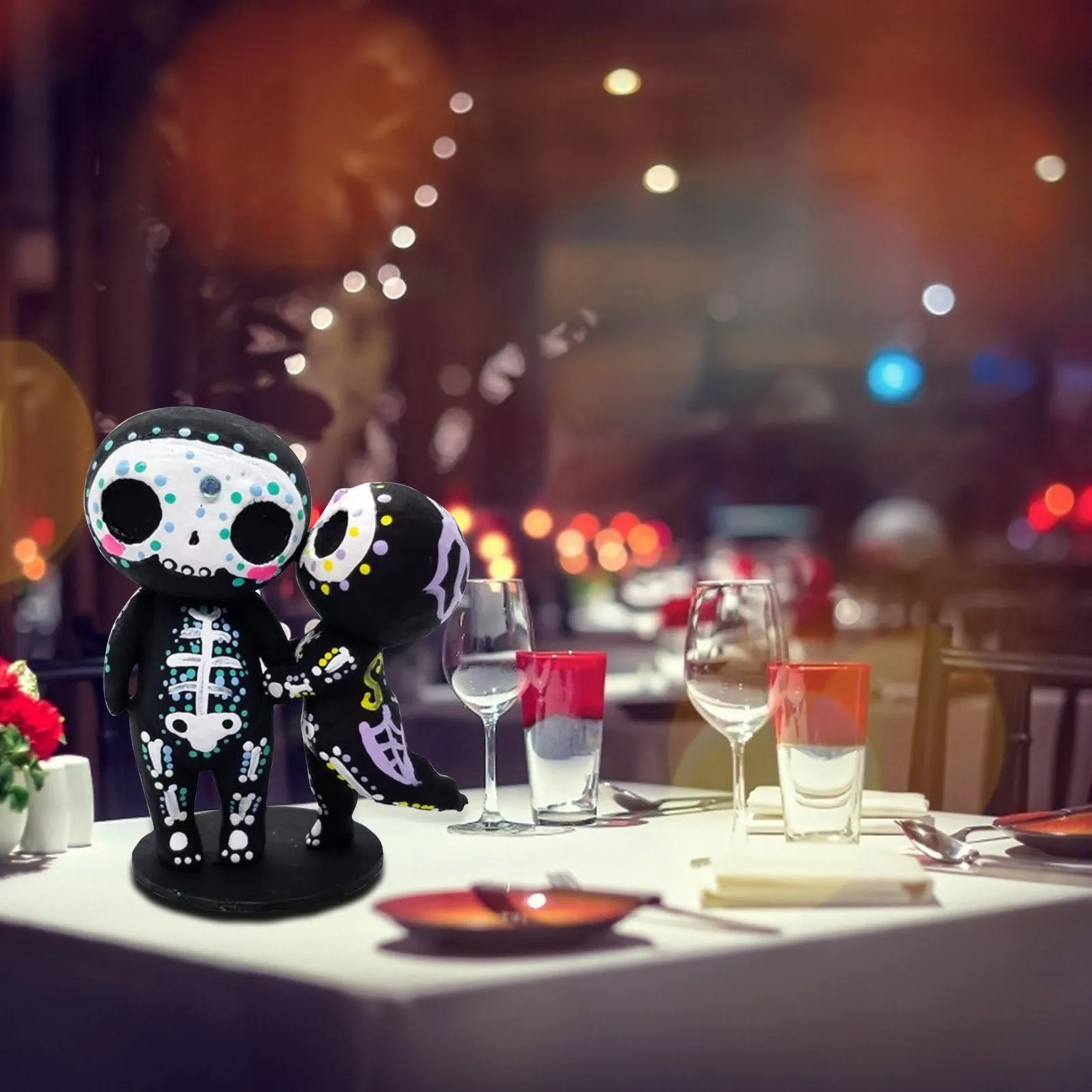 Home Decoration Crafts Ornaments Resin Sugar Skull Couple Statue Cute Statue Skull Valentine's Day Anniversary Christmas Gifts
Home Decoration Crafts Ornaments Resin Sugar Skull Couple Statue Cute Statue Skull Valentine's Day Anniversary Christmas Gifts