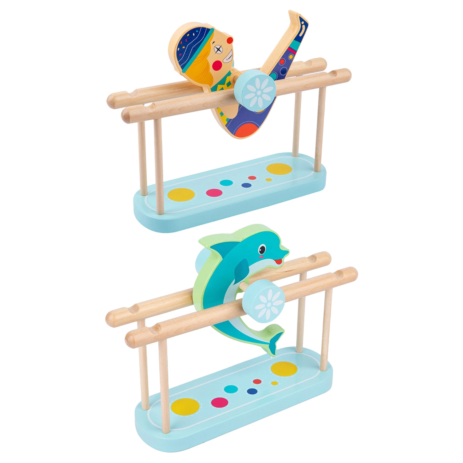 Жонглирование цирковой скручивающейся куклы, Развивающие деревянные игрушки 
Жонглирование цирковой скручивающейся куклы, Развивающие деревянные игрушки