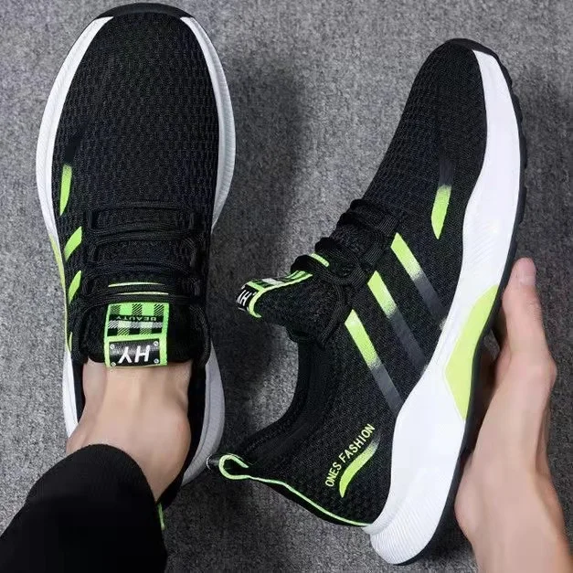 2021 Spring And Summer Men's Shoes New Casual Sports Black Running Shoes Breathable Thin Section Wild Trend Mesh Sneakers
2021 Spring And Summer Men's Shoes New Casual Sports Black Running Shoes Breathable Thin Section Wild Trend Mesh Sneakers