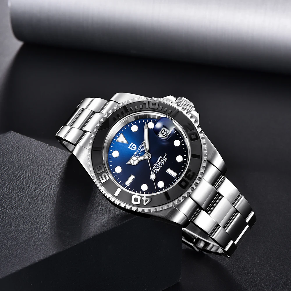 Design Men Automatic Watch Sapphire Luxury Mechanical Wristwatch Stainless Steel Waterproof Watch Men relogio masculino
Design Men Automatic Watch Sapphire Luxury Mechanical Wristwatch Stainless Steel Waterproof Watch Men relogio masculino