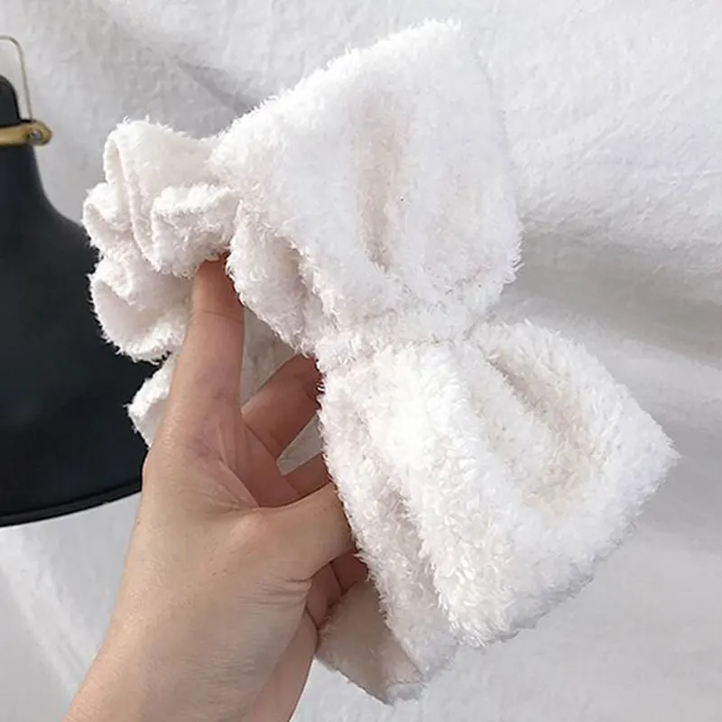 New Arrival Coral Fleece Wash Face Bow Hairbands For Women Girls Headbands Headwear Hair Bands Turban Hair Accessories
New Arrival Coral Fleece Wash Face Bow Hairbands For Women Girls Headbands Headwear Hair Bands Turban Hair Accessories