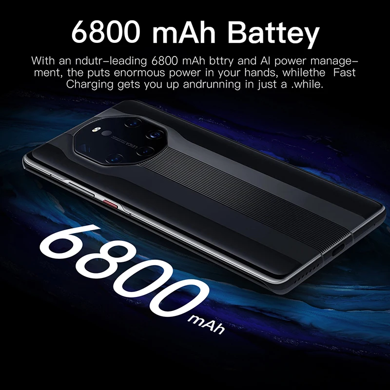 New Global Version Huawe Mate40 RS Smartphones 7.3inch FullScreen 16G 512GB Android11 Fingerprint Unlock 6800mAh Cellphone
New Global Version Huawe Mate40 RS Smartphones 7.3inch FullScreen 16G 512GB Android11 Fingerprint Unlock 6800mAh Cellphone
