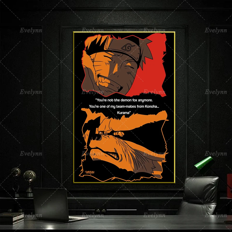 Naruto Kurama Japan Anime Canvas Poster Modern Living Room Cuadros Wall Painting Nordic Home Bedroom Decor Prints Pictures Gift
Naruto Kurama Japan Anime Canvas Poster Modern Living Room Cuadros Wall Painting Nordic Home Bedroom Decor Prints Pictures Gift
