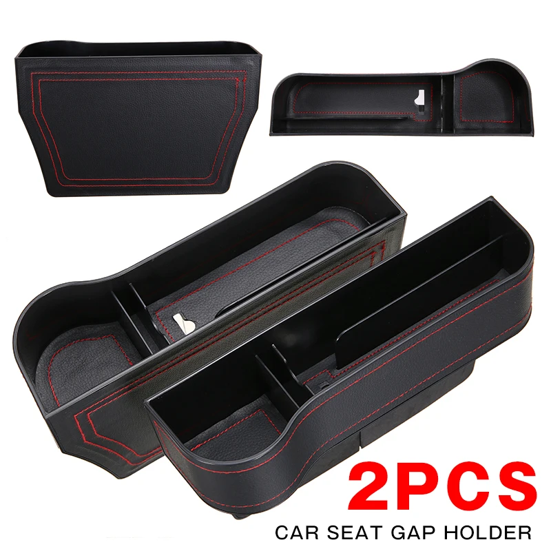 2pcs Universal Car Seat Gap Holder Black ABS Plastic Keys Mobile Phone Support Storage Box Case Gadget Interior Accessories
2pcs Universal Car Seat Gap Holder Black ABS Plastic Keys Mobile Phone Support Storage Box Case Gadget Interior Accessories