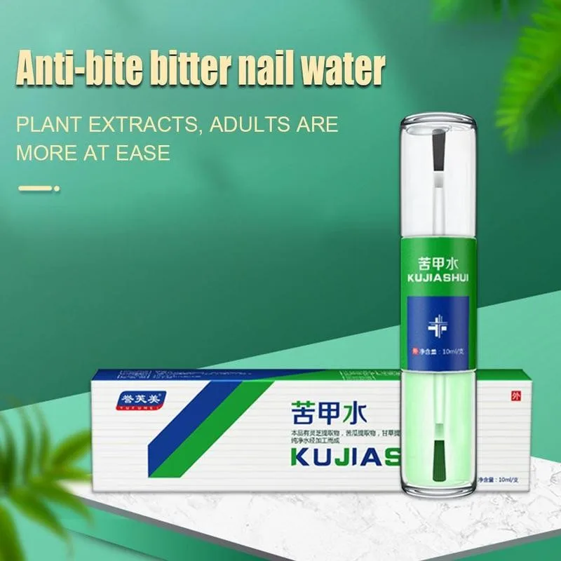 2021 Children Anti-bite Nail Pen Double-head Non Toxic Nails Bitter Water For Day And Night Nail Care Edible Nail Nutrition Oil
2021 Children Anti-bite Nail Pen Double-head Non Toxic Nails Bitter Water For Day And Night Nail Care Edible Nail Nutrition Oil