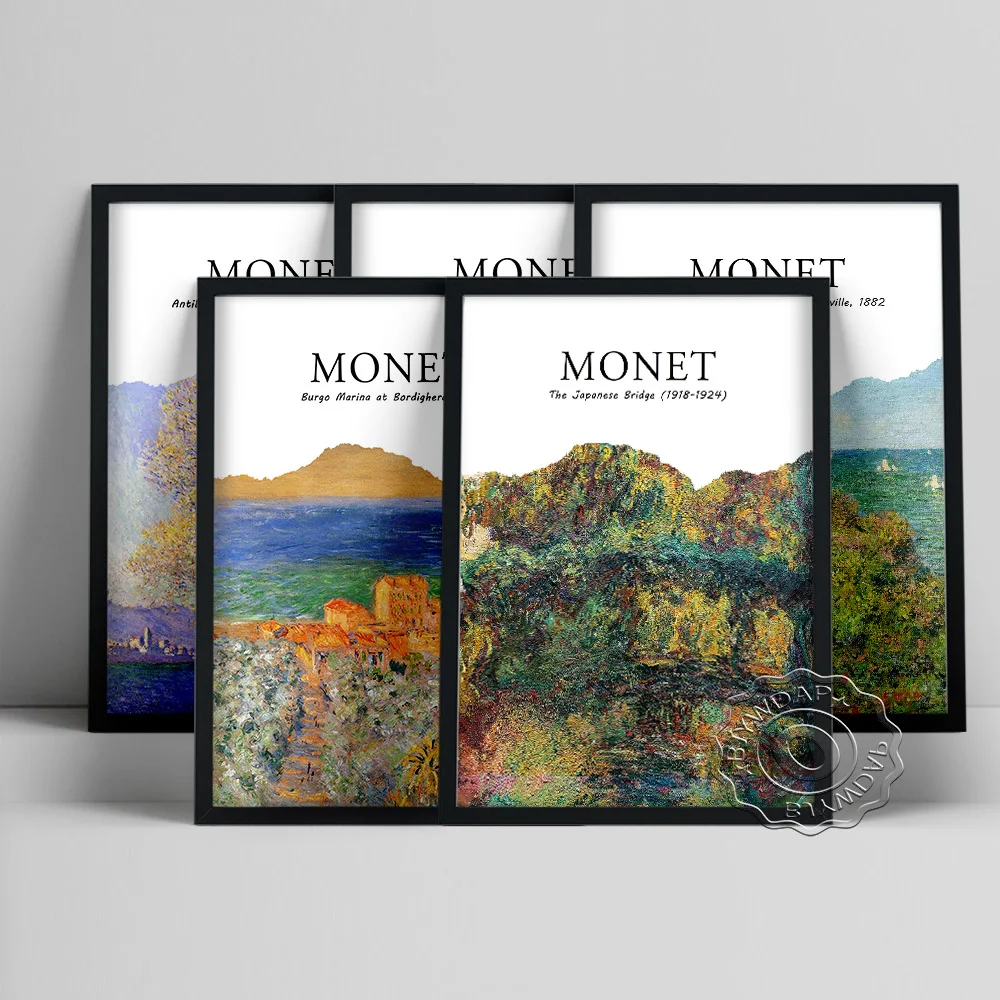 Claude Monet Impressionism Retro Prints Canvas Painting, Landscape Illustration Exhibition Museum Vintage Poster, Wall Art Decor
Claude Monet Impressionism Retro Prints Canvas Painting, Landscape Illustration Exhibition Museum Vintage Poster, Wall Art Decor