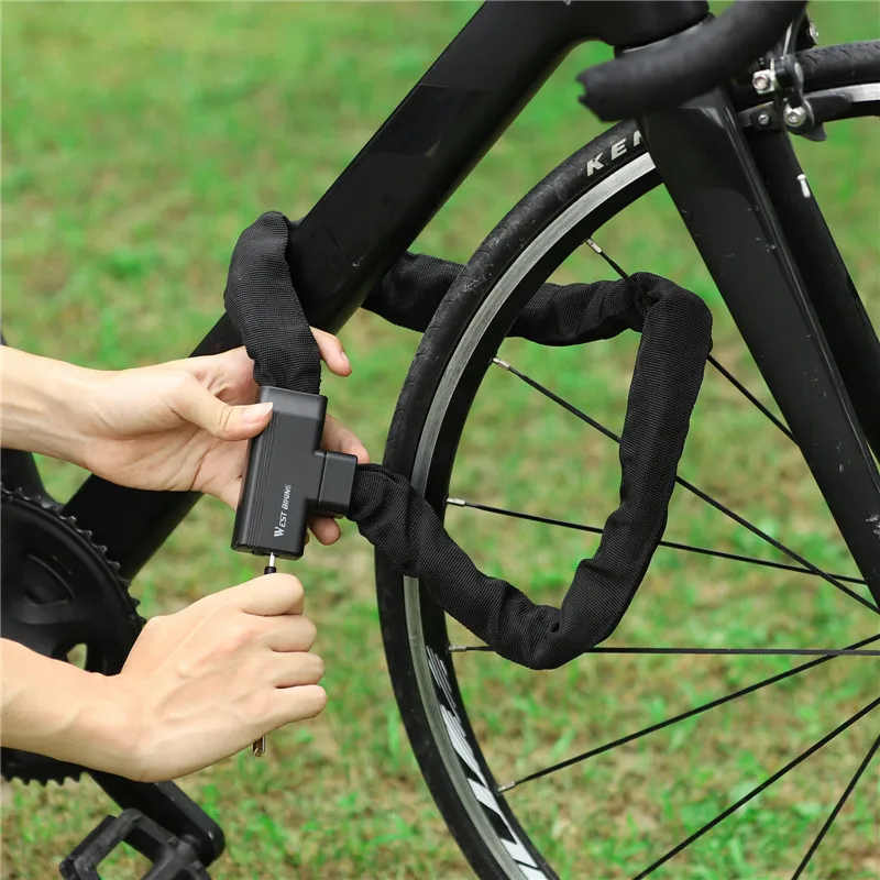 WEST BIKING bicycle lock anti-theft lock mountain bike road bike chain lock with 2 keys scooter electric bike bicycle lock
WEST BIKING bicycle lock anti-theft lock mountain bike road bike chain lock with 2 keys scooter electric bike bicycle lock