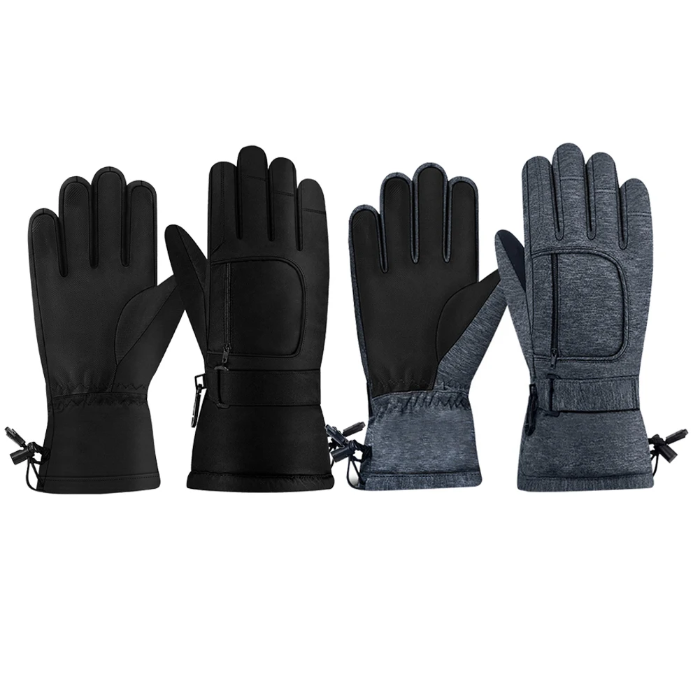 Waterproof Non-slip Skiing Gloves Windproof Winter Outdoor Full Finger Thicken Warm Gloves for Hiking Riding Cycling
Waterproof Non-slip Skiing Gloves Windproof Winter Outdoor Full Finger Thicken Warm Gloves for Hiking Riding Cycling