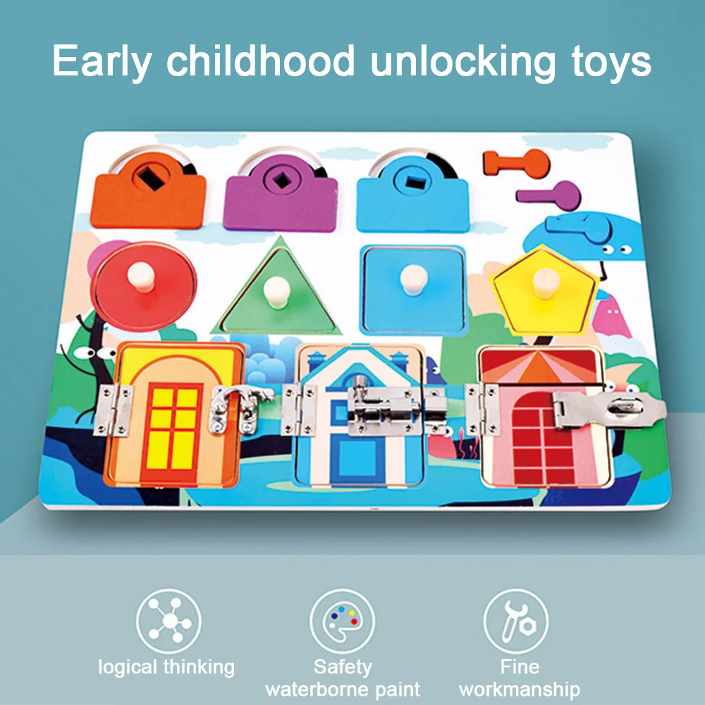 Блокировка Монтессори, Детские аксессуары для занятой доски, игрушечный Материал «сделай сам» для раннего развития, детали для базовых нав... 
Блокировка Монтессори, Детские аксессуары для занятой доски, игрушечный Материал «сделай сам» для раннего развития, детали для базовых нав...