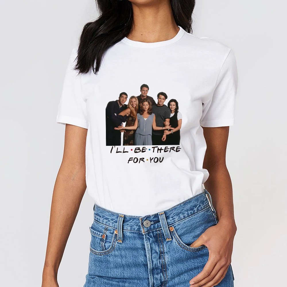 Firends Print I'll be there for you Women T-shirts Russia Popular Best Friends Tops Tee Female Short Sleeve футболка женская
Firends Print I'll be there for you Women T-shirts Russia Popular Best Friends Tops Tee Female Short Sleeve футболка женская