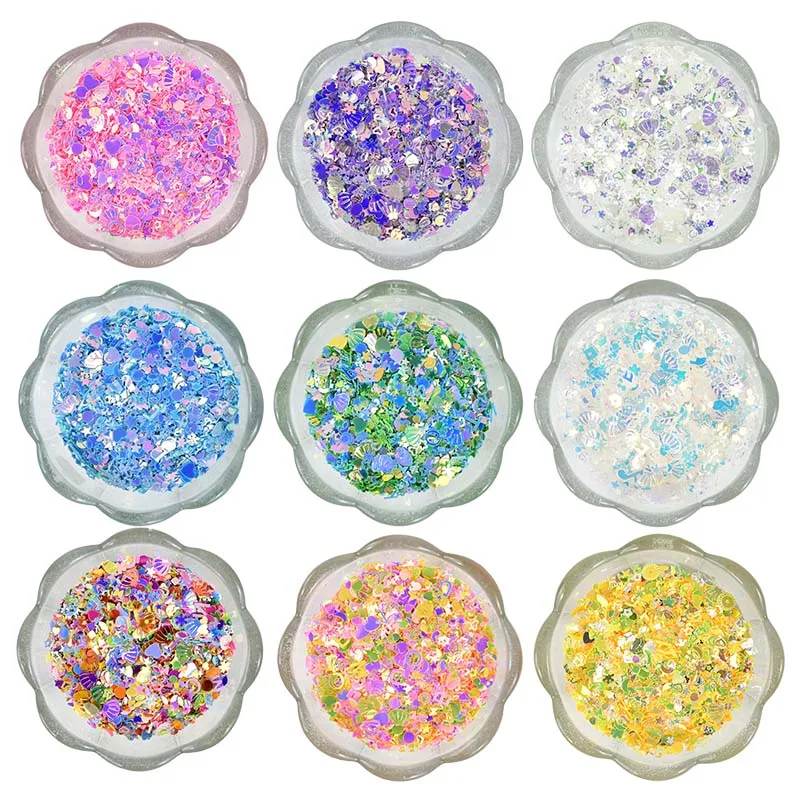 1bag DIY Nail Art Mobile Phone Accessories Pvc Sequins Shiny Shells Love Stars Snowflake Letters Nail Decoration Accessories
1bag DIY Nail Art Mobile Phone Accessories Pvc Sequins Shiny Shells Love Stars Snowflake Letters Nail Decoration Accessories