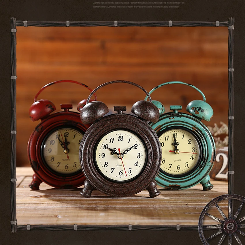 Vintage Crafts Decorative Clock Distressed Resin Clock Bar Cafe Home Creative Decoration Clock for Bedroom Living Room Decor
Vintage Crafts Decorative Clock Distressed Resin Clock Bar Cafe Home Creative Decoration Clock for Bedroom Living Room Decor