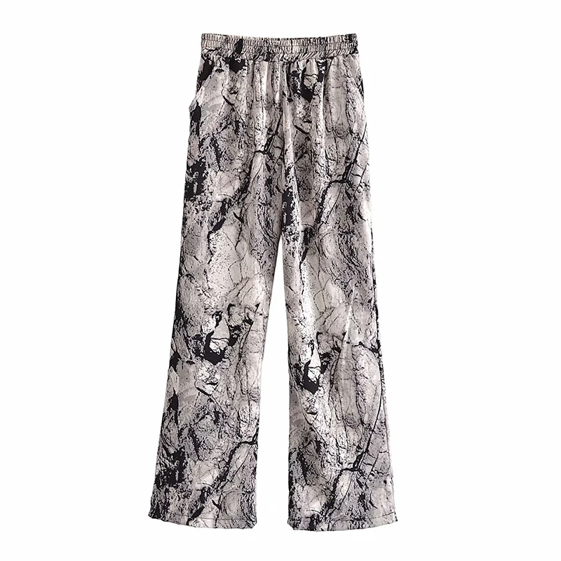 YENKYE New Women Vintage Splash Ink Wide Leg Pants Female Elastic High Waist Casual Loose Long Trousers Summer pantalones
YENKYE New Women Vintage Splash Ink Wide Leg Pants Female Elastic High Waist Casual Loose Long Trousers Summer pantalones