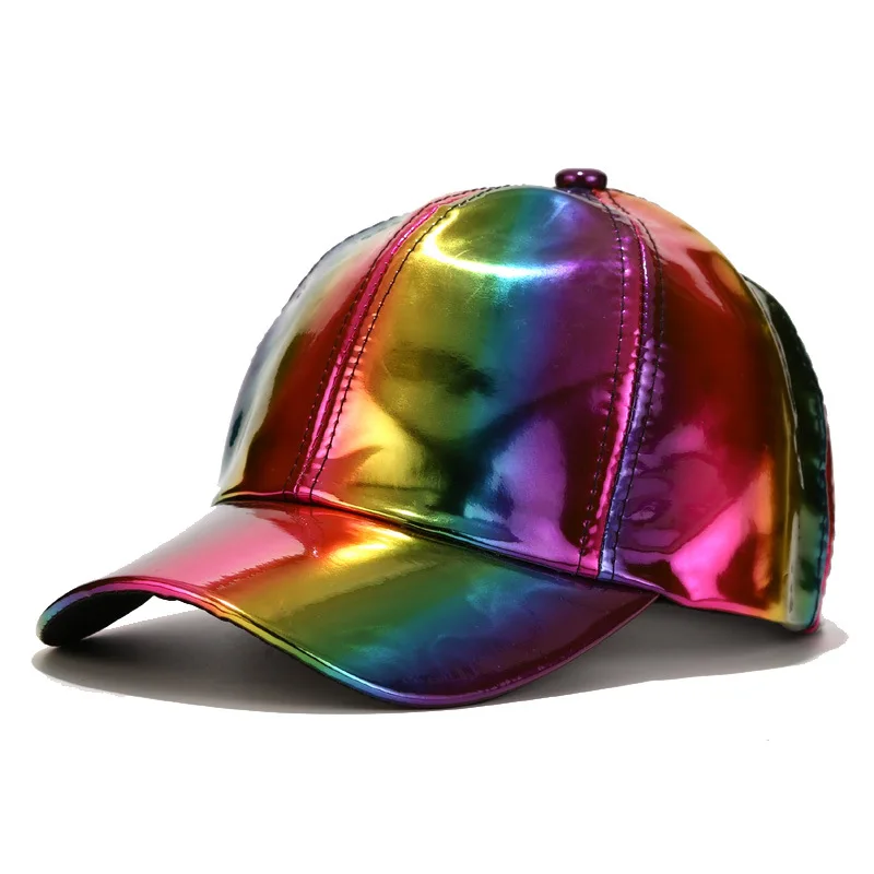 luxury hats for Rainbow Color Changing Sun Visor Leather Caps Back to the Future Hip Hop Men Baseball Cap Women Fashion Show hat
luxury hats for Rainbow Color Changing Sun Visor Leather Caps Back to the Future Hip Hop Men Baseball Cap Women Fashion Show hat