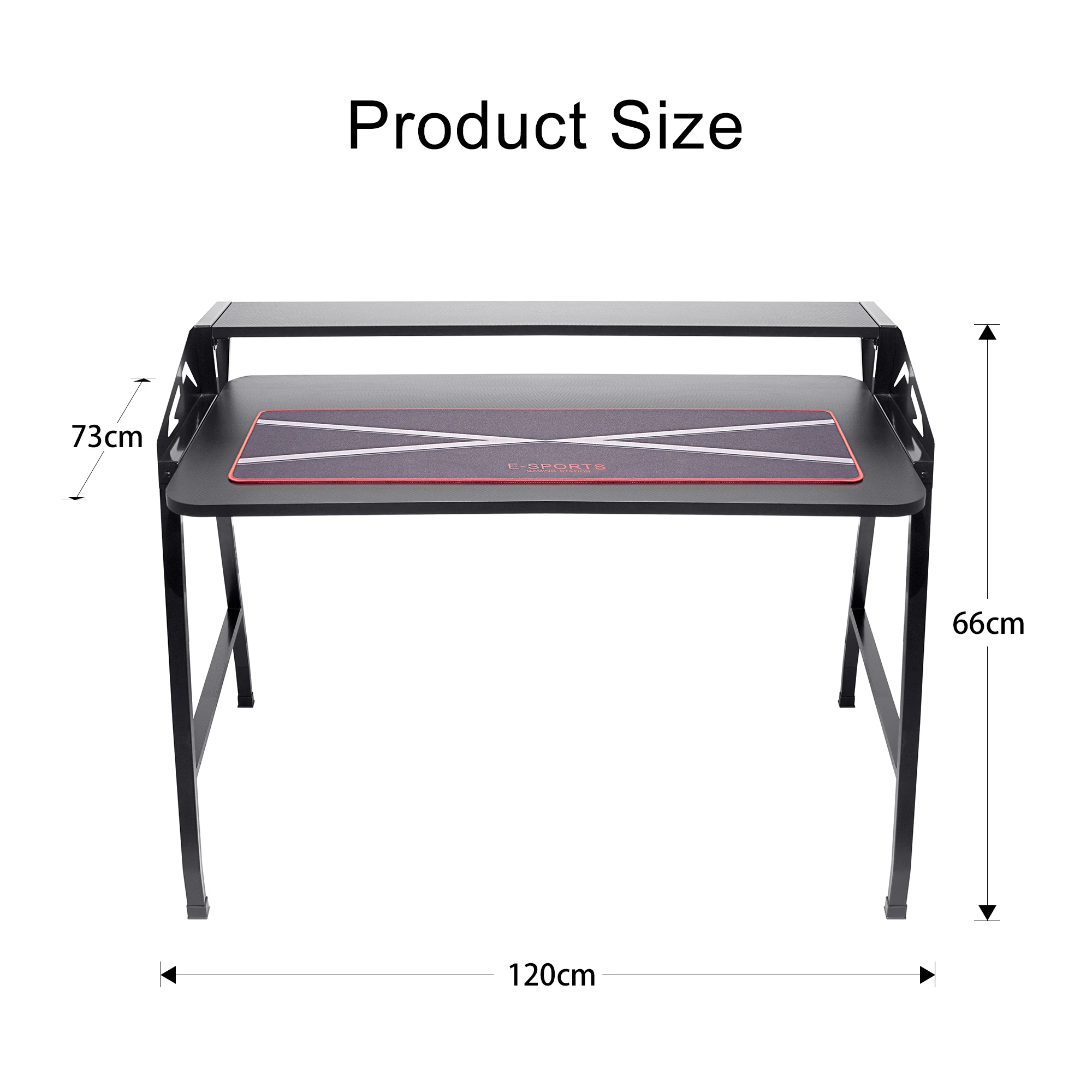 47 Inch Computer Gaming Desk Large Gaming Desk E-Sports Table with with Cup Holder, Headphone Hook for Home Office, Black
47 Inch Computer Gaming Desk Large Gaming Desk E-Sports Table with with Cup Holder, Headphone Hook for Home Office, Black