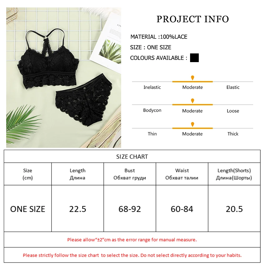 HECHAN Black Lace Patchwork Sleepwear Women Sexy Spaghetti Strap Bra 2 Piece Set Shorts Sensual Lingerie Sheer Underwear Sets
HECHAN Black Lace Patchwork Sleepwear Women Sexy Spaghetti Strap Bra 2 Piece Set Shorts Sensual Lingerie Sheer Underwear Sets