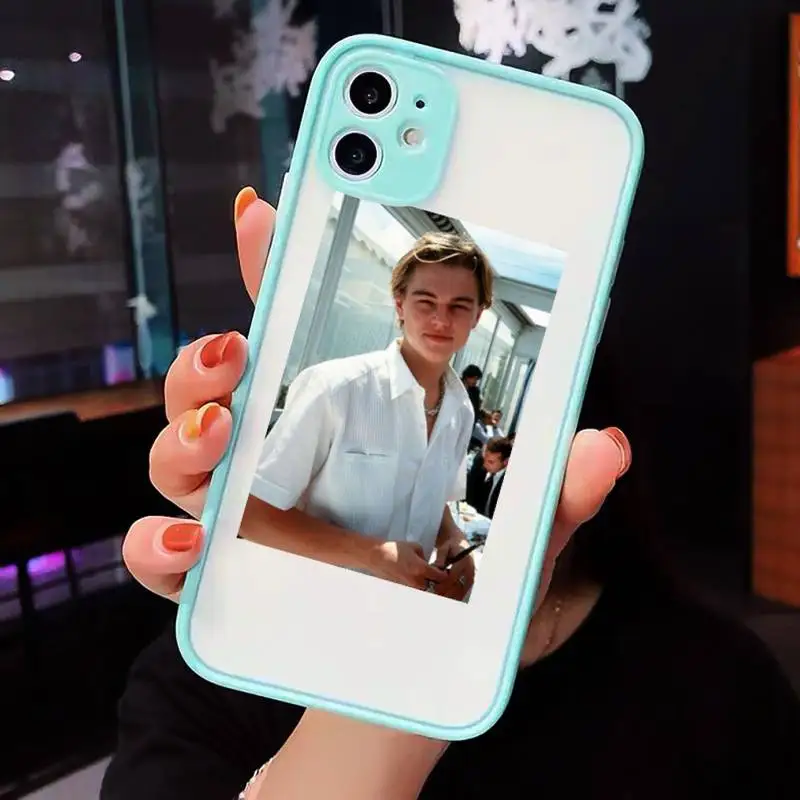 Leonardo DiCaprio Phone Cases Matte Transparent for iPhone 7 8 11 12 s mini pro X XS XR MAX Plus cover funda
Leonardo DiCaprio Phone Cases Matte Transparent for iPhone 7 8 11 12 s mini pro X XS XR MAX Plus cover funda