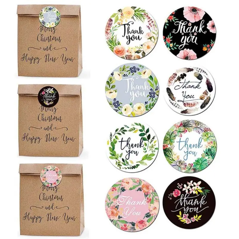 500pcs 8 Designs Flower Thank You Stickers Wedding Favors Party Handmade Labels
500pcs 8 Designs Flower Thank You Stickers Wedding Favors Party Handmade Labels
