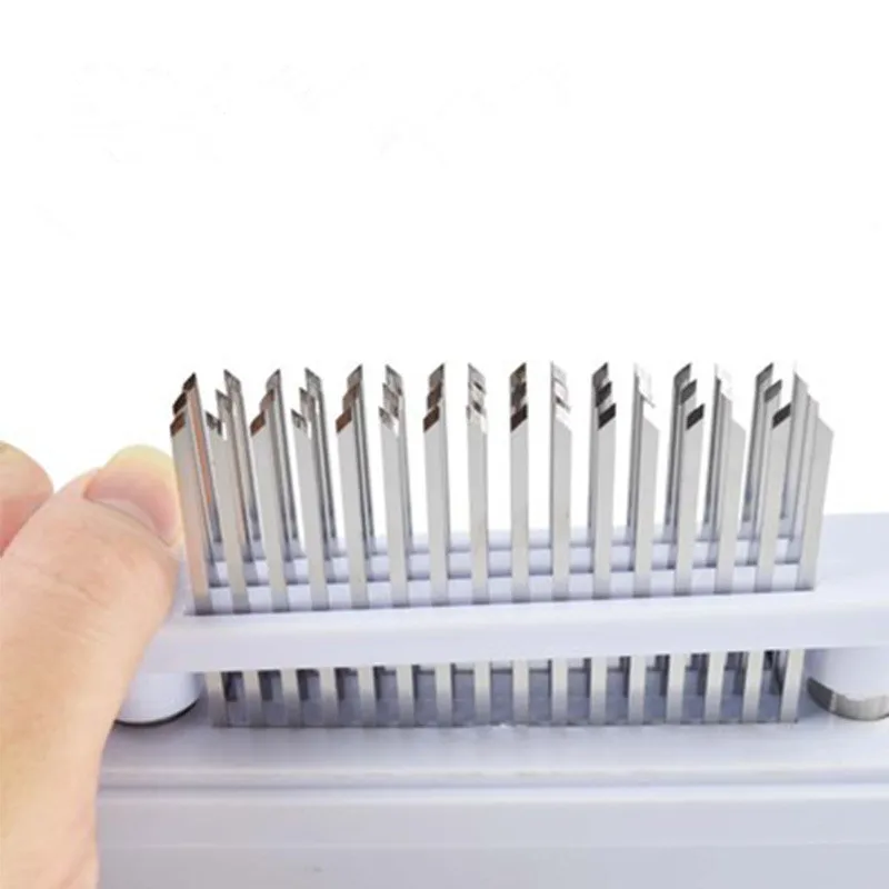 48 Blades Needle Meat Tenderizer Stainless Steel Meat Tenderizer New Professional Knife Meat Beaf Steak Mallet Meat Kitchen Tool
48 Blades Needle Meat Tenderizer Stainless Steel Meat Tenderizer New Professional Knife Meat Beaf Steak Mallet Meat Kitchen Tool
