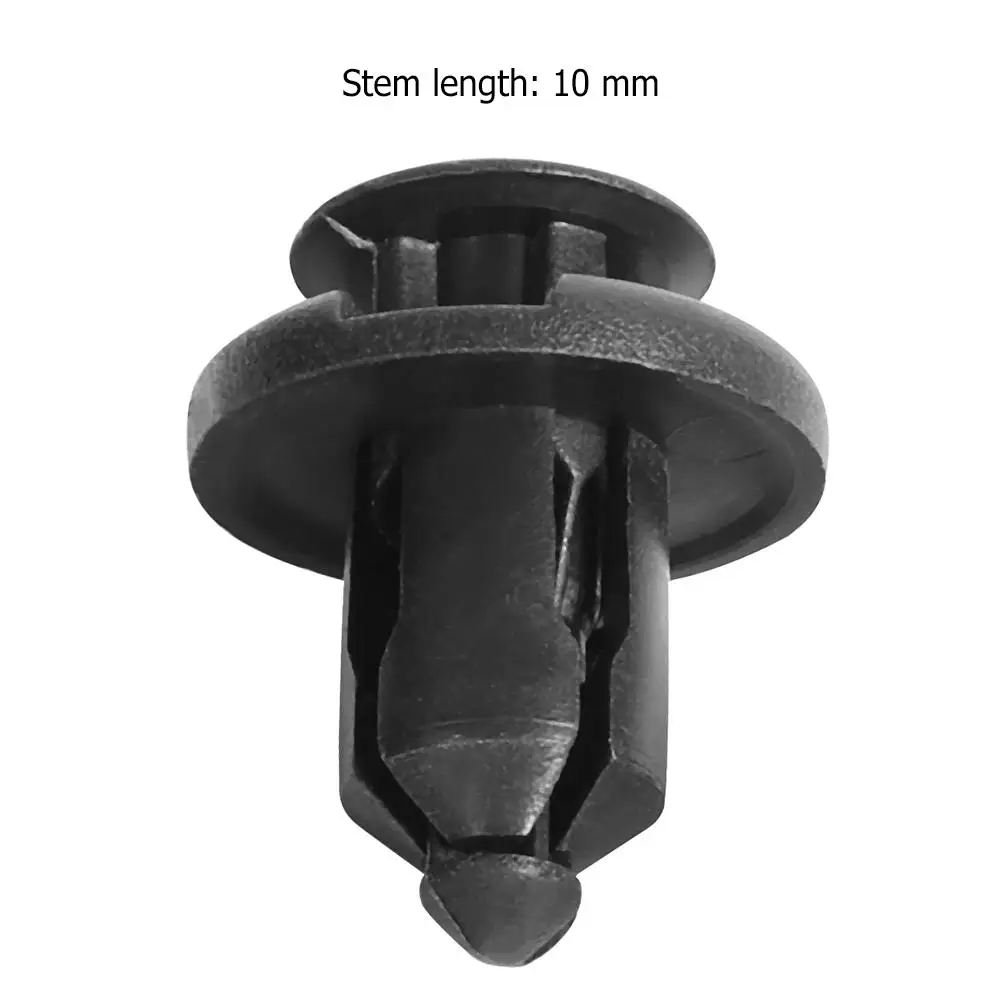 ALLOYSEED 100pcs Plastic Car Fender Bumper Rivets Clips 10mm Hole Nylon Fasteners Retainers Expansion Screws for Honda Acura
ALLOYSEED 100pcs Plastic Car Fender Bumper Rivets Clips 10mm Hole Nylon Fasteners Retainers Expansion Screws for Honda Acura