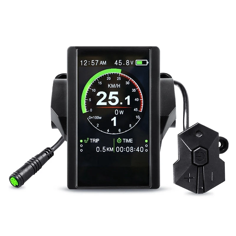 Electric Bicycle P850C Full Color LCD Display Speedometer Display For Bafang BBS01B BBS02B BBSHD Mid Drive Motor
Electric Bicycle P850C Full Color LCD Display Speedometer Display For Bafang BBS01B BBS02B BBSHD Mid Drive Motor