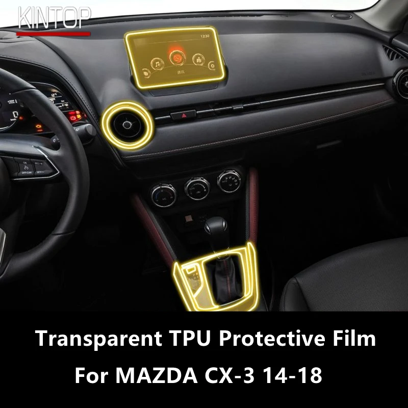 For MAZDA CX-3 14-18 Car Interior Center Console Transparent TPU Protective Film Anti-scratch Repair Film Accessories Refit
For MAZDA CX-3 14-18 Car Interior Center Console Transparent TPU Protective Film Anti-scratch Repair Film Accessories Refit
