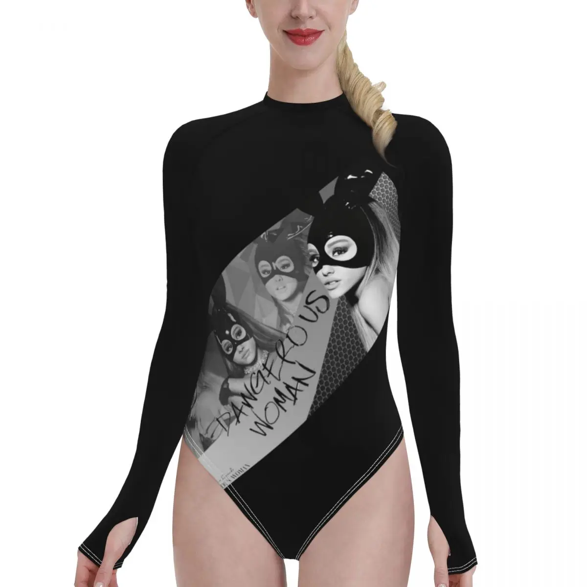 Женский купальник Ariana Grande, купальник, бикини, Цельный купальник с эффектом пуш-ап, пляжная одежда, бикини, сексуальный купальник с длинным ру... 
Женский купальник Ariana Grande, купальник, бикини, Цельный купальник с эффектом пуш-ап, пляжная одежда, бикини, сексуальный купальник с длинным ру...